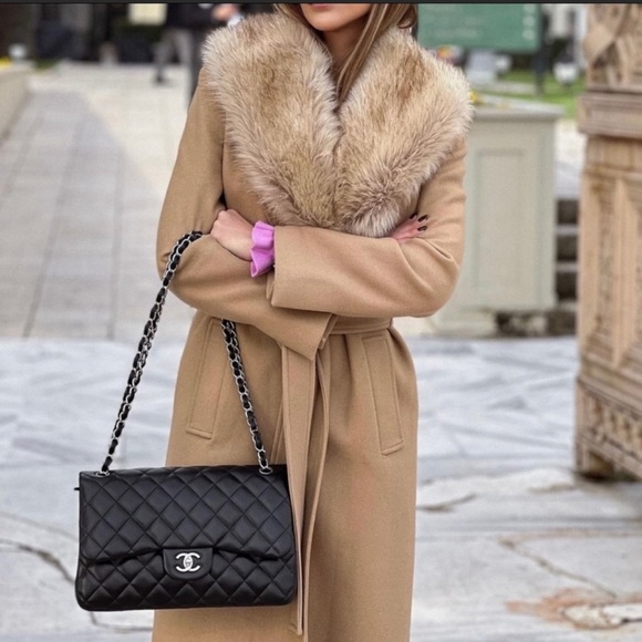 Zara Manteco long wool blend Premium coat - Picture 5 of 16